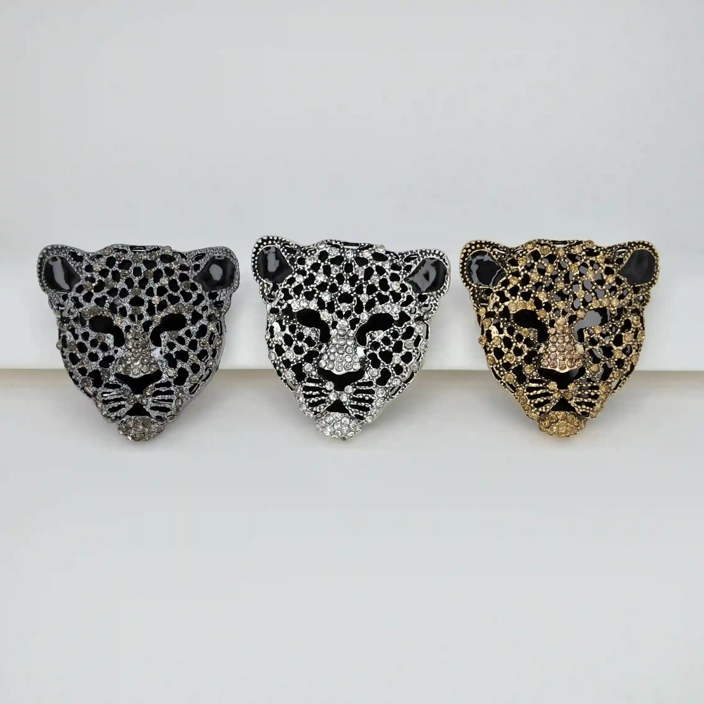 🔥Panther Leopard Head Rhinestone Brooch🔥 | Bloom in Elegance | Flash Sale 50% Off! | 🚨Limited Stock Available🚨