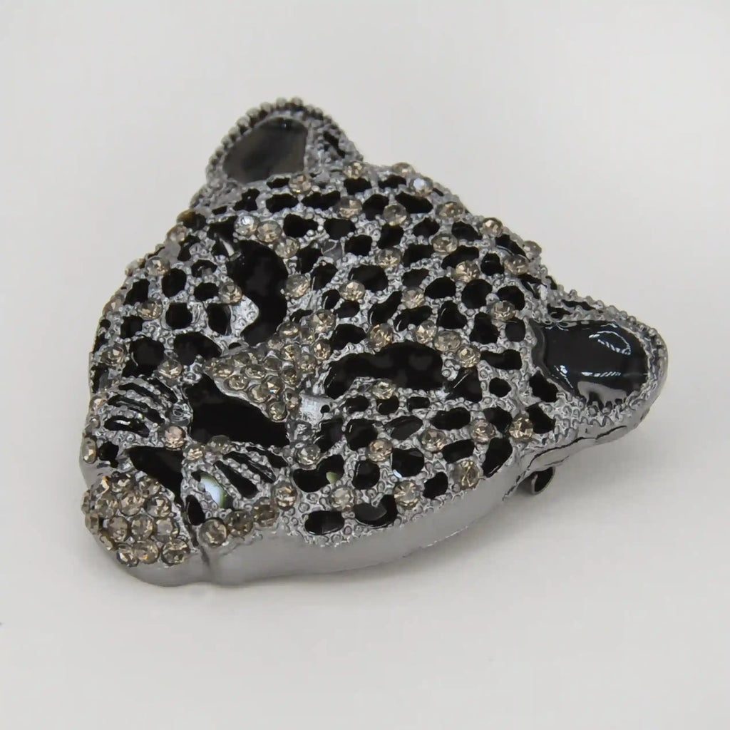 🔥Panther Leopard Head Rhinestone Brooch🔥 | Bloom in Elegance | Flash Sale 50% Off! | 🚨Limited Stock Available🚨