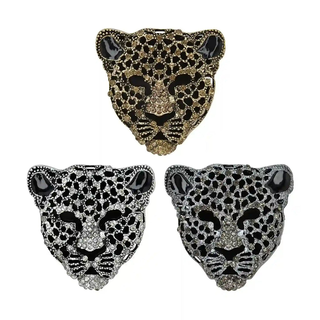 🔥Panther Leopard Head Rhinestone Brooch🔥 | Bloom in Elegance | Flash Sale 50% Off! | 🚨Limited Stock Available🚨
