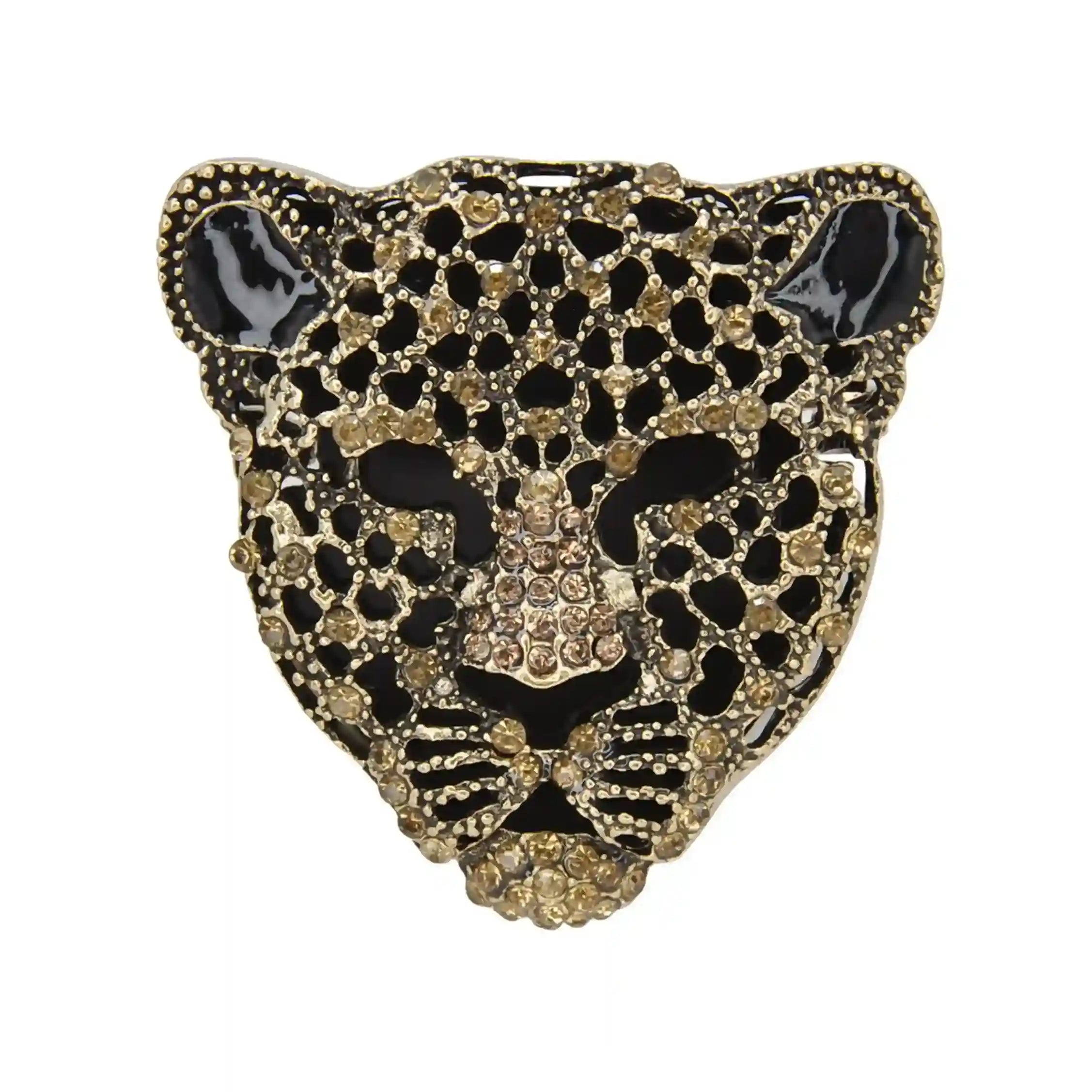 🔥Panther Leopard Head Rhinestone Brooch🔥 | Bloom in Elegance | Flash Sale 50% Off! | 🚨Limited Stock Available🚨