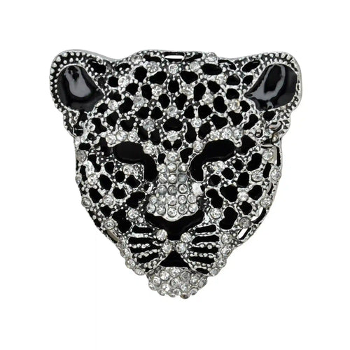 🔥Panther Leopard Head Rhinestone Brooch🔥 | Bloom in Elegance | Flash Sale 50% Off! | 🚨Limited Stock Available🚨