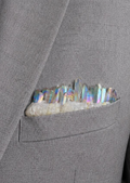 Crystal Pocket Boutonniere