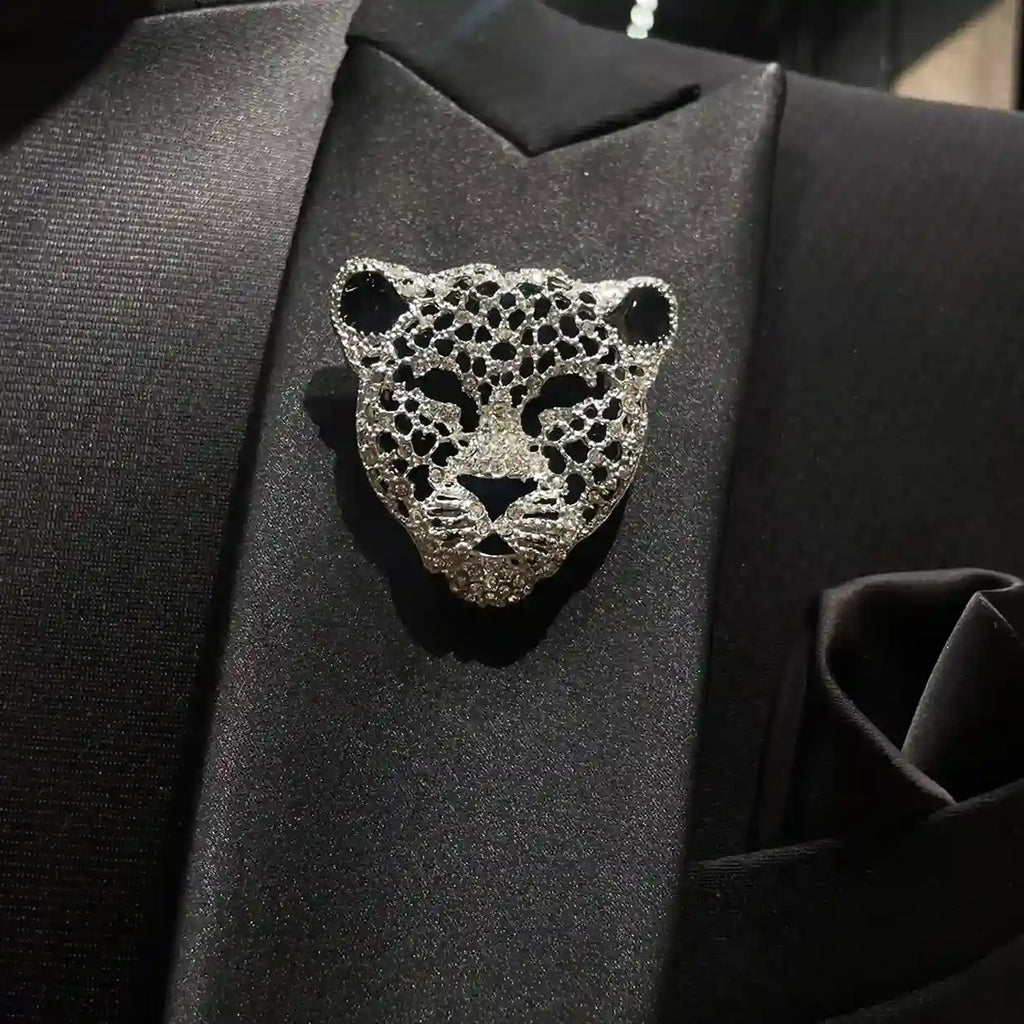 🔥Panther Leopard Head Rhinestone Brooch🔥 | Bloom in Elegance | Flash Sale 50% Off! | 🚨Limited Stock Available🚨