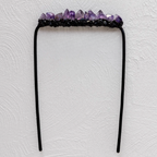 Purple Crystal Pocket Boutonniere for Men's Bandhgala & Blazer