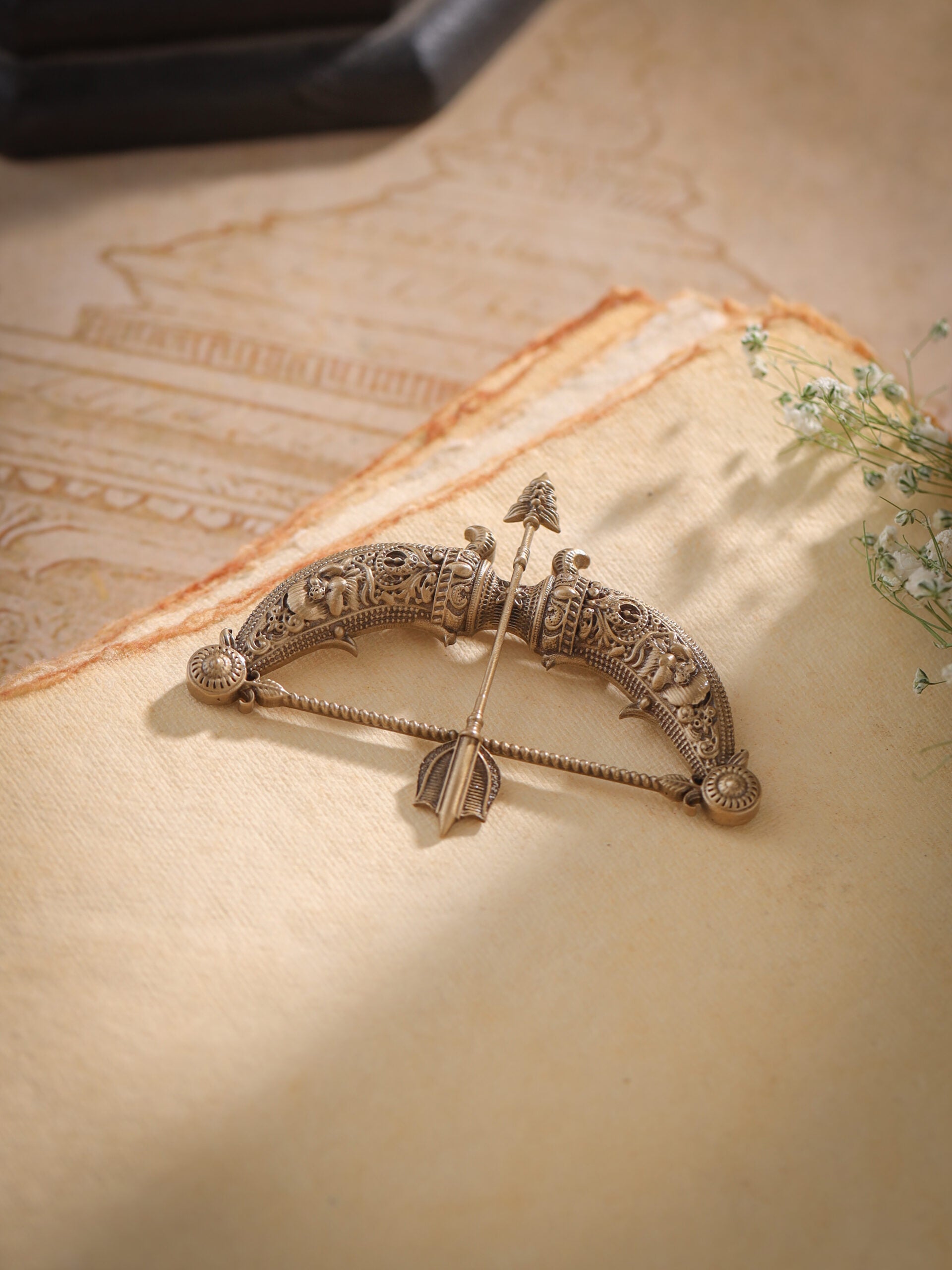 Ram Dhanush Brooch