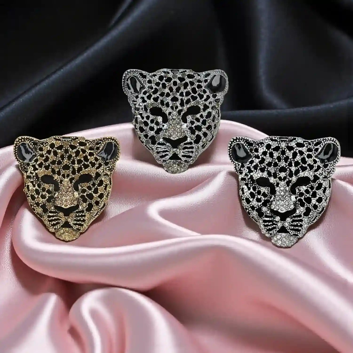 🔥Panther Leopard Head Rhinestone Brooch🔥 | Bloom in Elegance | Flash Sale 50% Off! | 🚨Limited Stock Available🚨