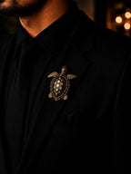 Vintage Gold Sea Turtle Brooch