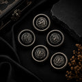 Silver Bird Crest Blazer Button Set