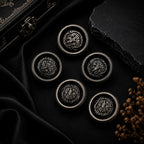 Silver Bird Crest Blazer Button Set