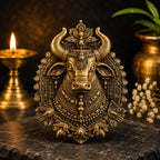 Divine Nandi Maharaj Traditional Brooch for Men