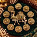 Heritage Camel Brooch with 10 Free Matching Buttons