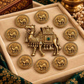 Heritage Camel Brooch with 10 Free Matching Buttons