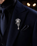 Imperial Pearl Cascade Brooch