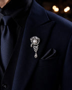 Imperial Pearl Cascade Brooch